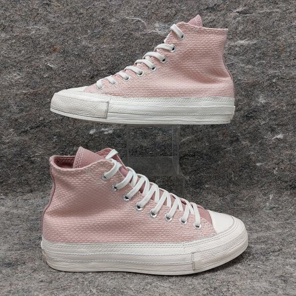 Converse Chuck 70 Logo-Patch Sneakers Women's Size 9 Pink Classic Retro - Picture 1 of 7